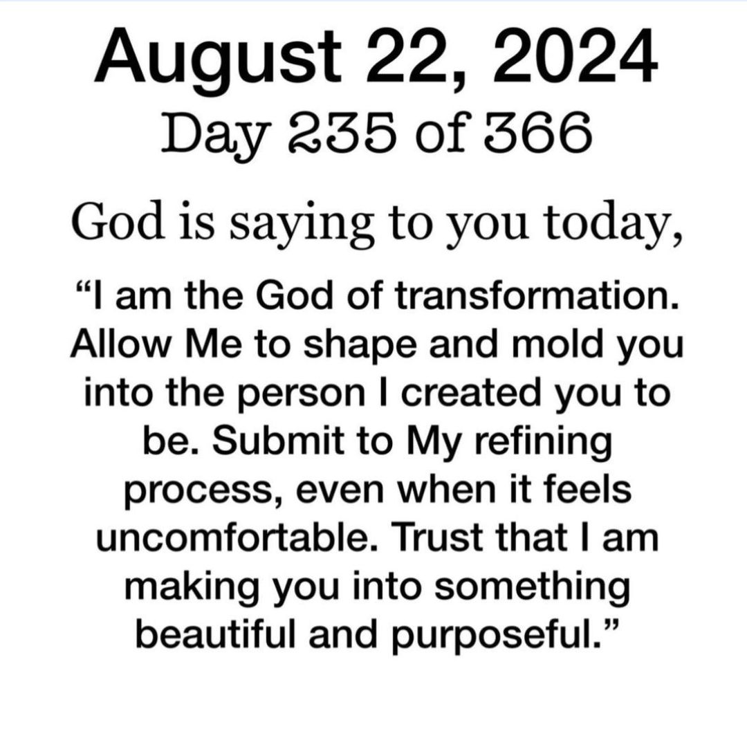 Thankful Thursday Blessings August 22, 2024