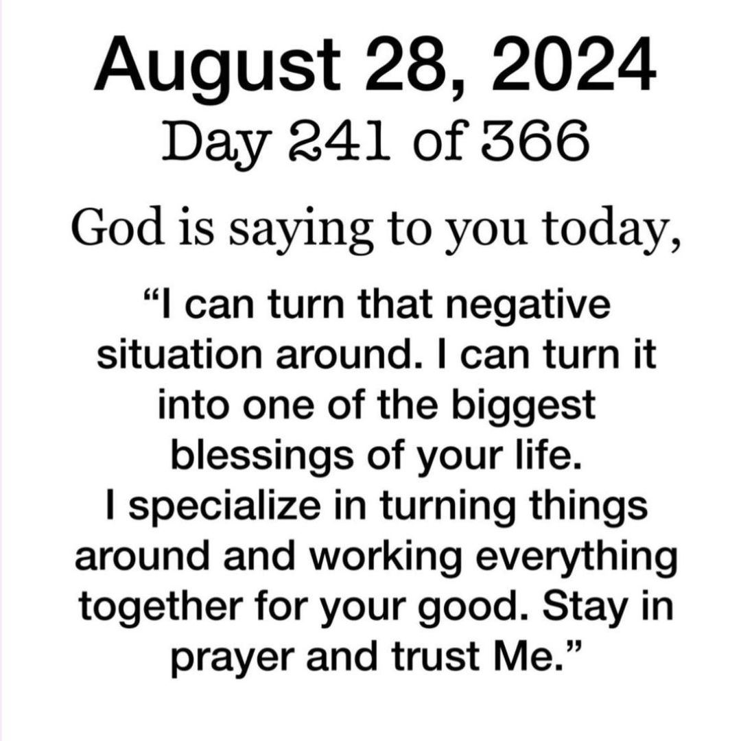 Thankful Wednesday Blessings August 28, 2024