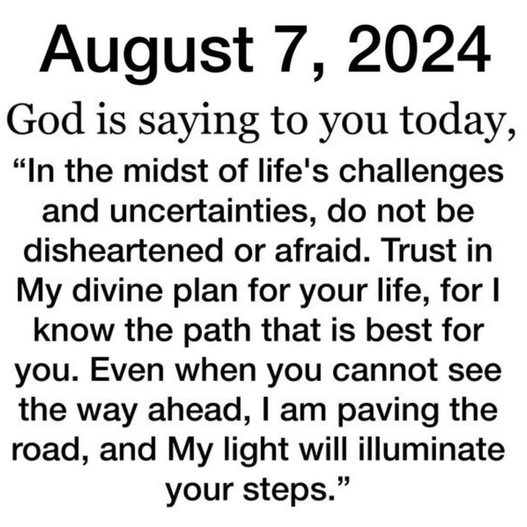 Thankful Wednesday Blessings August 07, 2024