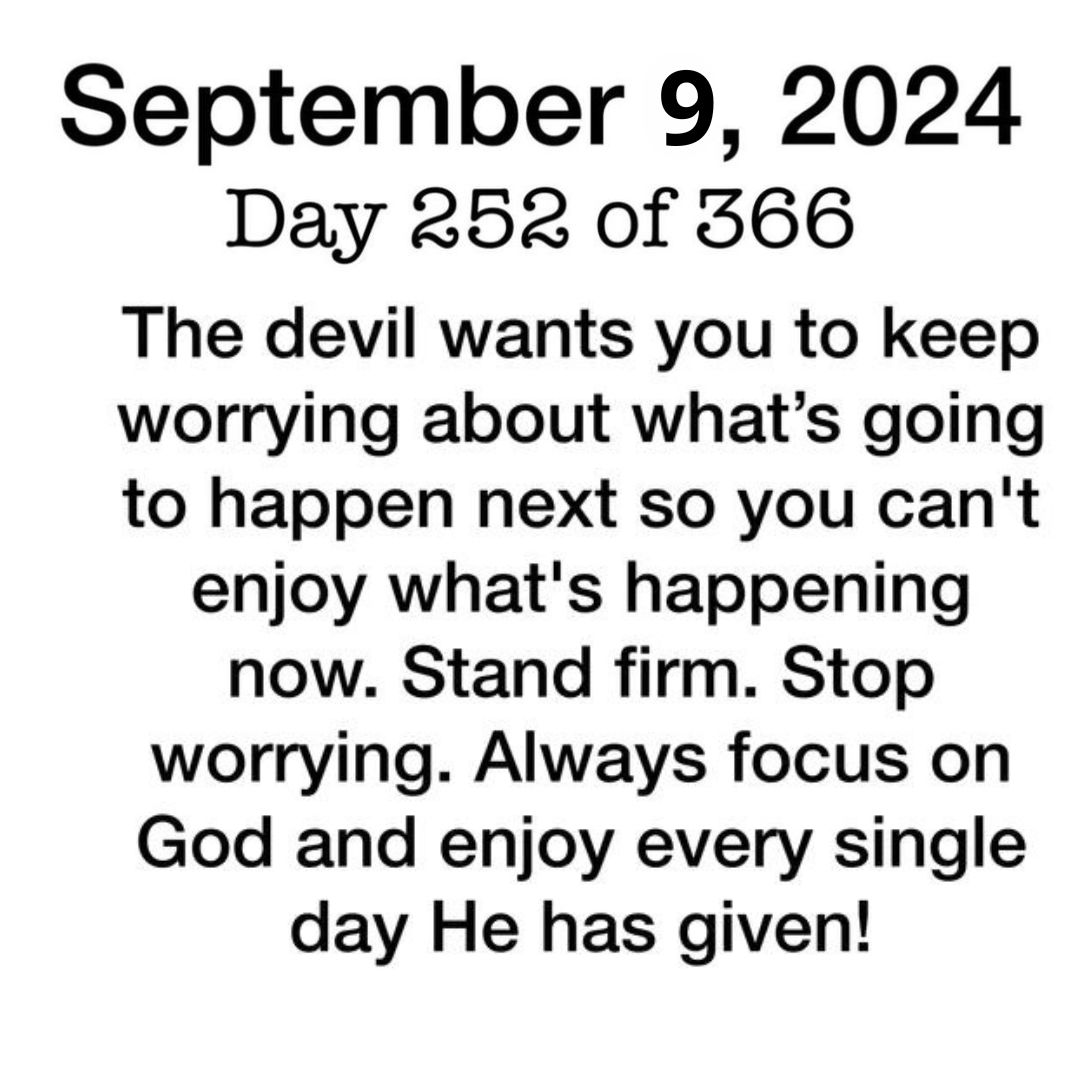 Thankful Monday Blessings September 09, 2024