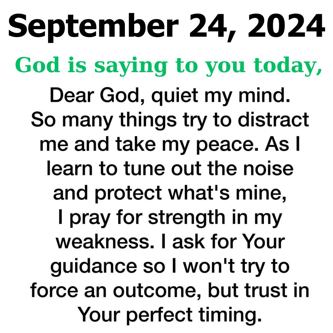 Thankful Tuesday Blessings September 24, 2024