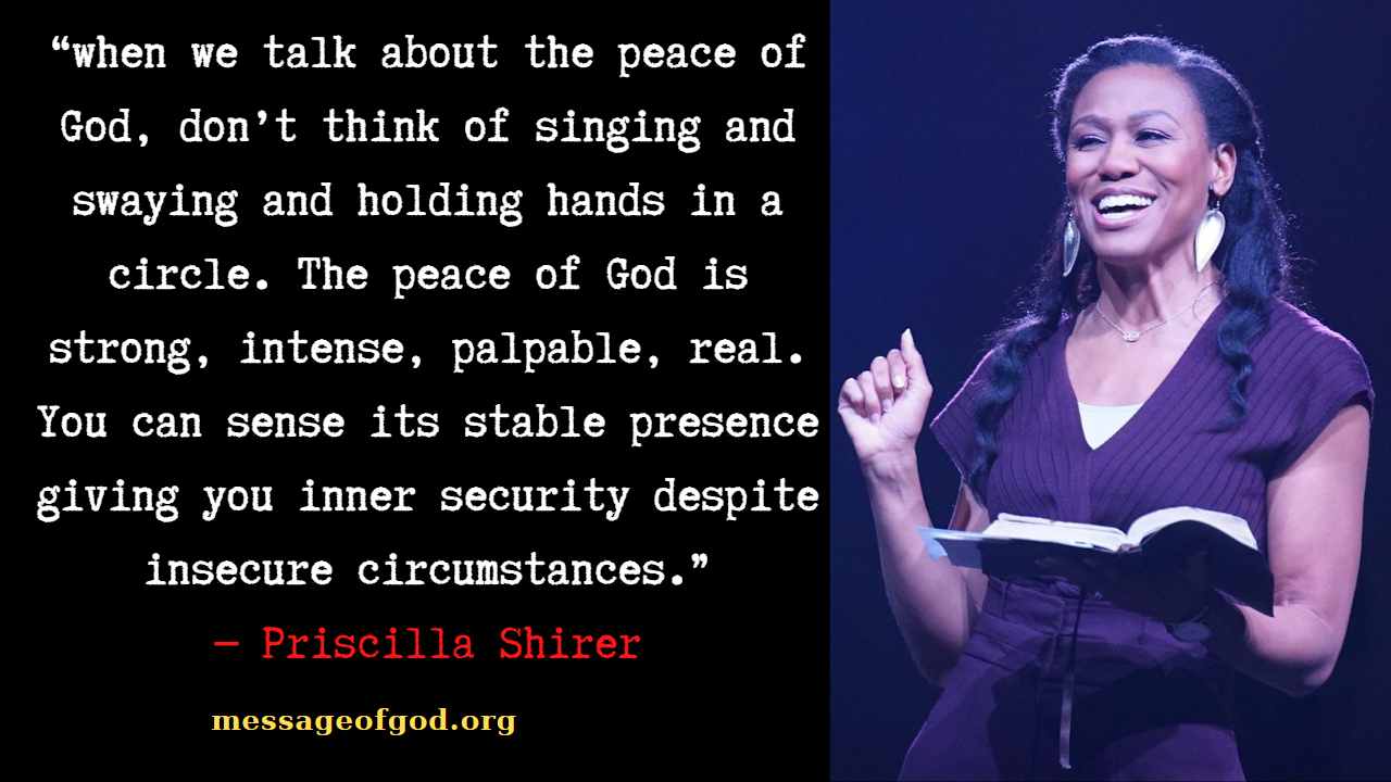 Priscilla Shirer - God&rsquo;s Messages