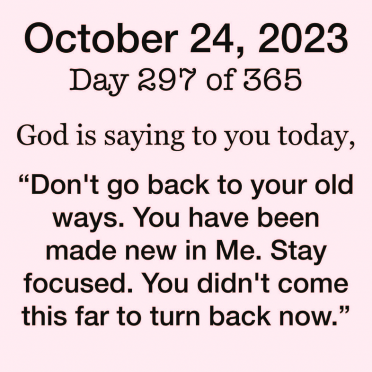 Tuesday Blessings! October 24, 2023