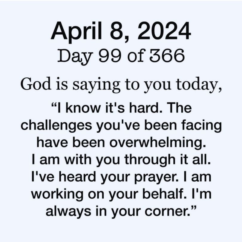 Prayer of the Day: Monday Blessings! April 08, 2024 💌🙏