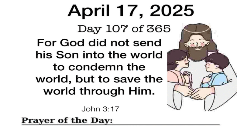 Thankful Thursday Blessings April 17, 2025