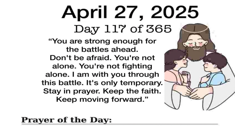 Thankful Sunday Blessings April 27, 2025